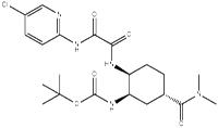 [(1R,2S,5S)-2-[[2-[(5-氯吡啶-2-基)氨基]-2-氧代乙?；鵠氨基]-5-(二甲基氨基羰基)環己基]氨基甲酸叔丁酯